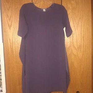 Short Lavender Purple Spring/Summer Dress